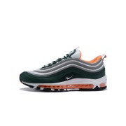 Nike Air Max 97 Deep Green Orange 921522-300 - Retro-Design mit Tiefgrün und Lebendigen Orange-Akzenten