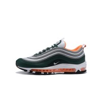 Nike Air Max 97 Deep Green Orange 921522-300 - Retro-Inspired Design with Bold Green and Vibrant Orange Accents