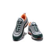 Nike Air Max 97 Deep Green Orange 921522-300 - Retro-Design mit Tiefgrün und Lebendigen Orange-Akzenten