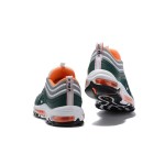 Nike Air Max 97 Deep Green Orange 921522-300 with Full-Length Air Cushion