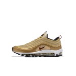 Nike Air Max 97 Gold Bullet 312641-700 with Red Swoosh