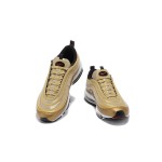 Nike Air Max 97 Gold Bullet 312641-700 with Red Swoosh