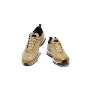 Nike Air Max 97 Gold Bullet 312641-700 - Luxurious Gold Design with Bold Red Accents for Iconic Style