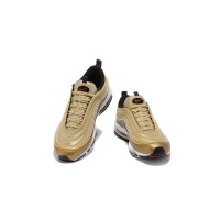 Nike Air Max 97 Gold Bullet 312641-700 - Luxurious Gold Design with Bold Red Accents for Iconic Style