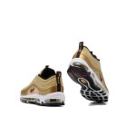 Nike Air Max 97 Gold Bullet 312641-700 with Red Swoosh