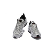 Nike Air Max 97 Silver Bullet 312641-069 - Iconic Silver Design with Bold Red Accents for Timeless Comfort and Style