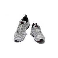 Nike Air Max 97 Silver Bullet 312641-069 - Iconic Silver Design with Bold Red Accents for Timeless Comfort and Style