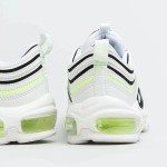 Nike Air Max 97 "White/Lime Glow" 921733-105 - White Sneakers with Lime Accents