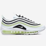 Nike Air Max 97 "White/Lime Glow" 921733-105 - White Sneakers with Lime Accents