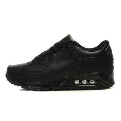 Nike Air Max 90 302519-001 - Sleek Triple Black Design | Timeless Everyday Sneaker