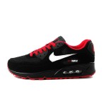 Nike Air Max 90 - Bold Black with Red & White Accents for Everyday Style