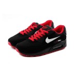 Nike Air Max 90 - Bold Black with Red & White Accents for Everyday Style