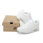 Nike Air Max 90 537384-111 Minimalistische Triple-White-Sneakers