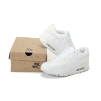 Nike Air Max 90 537384-111 - Triple White Minimalist Sneakers | Timeless All-White Design & Everyday Comfort