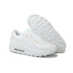 Nike Air Max 90 537384-111 Triple White Minimalist Sneakers