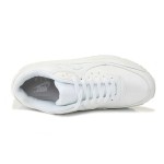 Nike Air Max 90 537384-111 Minimalistische Triple-White-Sneakers