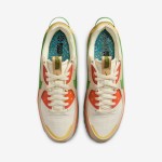 Nike Air Max Terrascape 90 DV7413-100 beige sneakers with green Swoosh and orange details