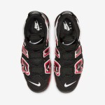 Nike Air More Uptempo Black Laser Crimson CJ6129-001 Sneakers