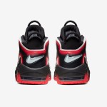 Nike Air More Uptempo Black Laser Crimson CJ6129-001 Sneakers