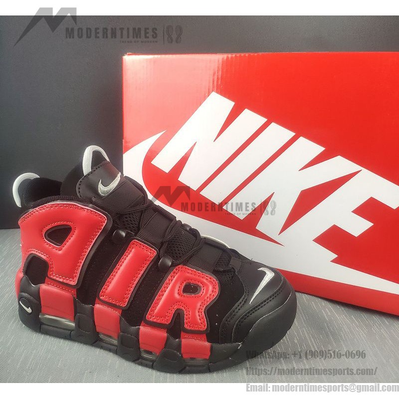 Nike Air More Uptempo DJ4400-001 ブラック クラシック バスケットボールスニーカー