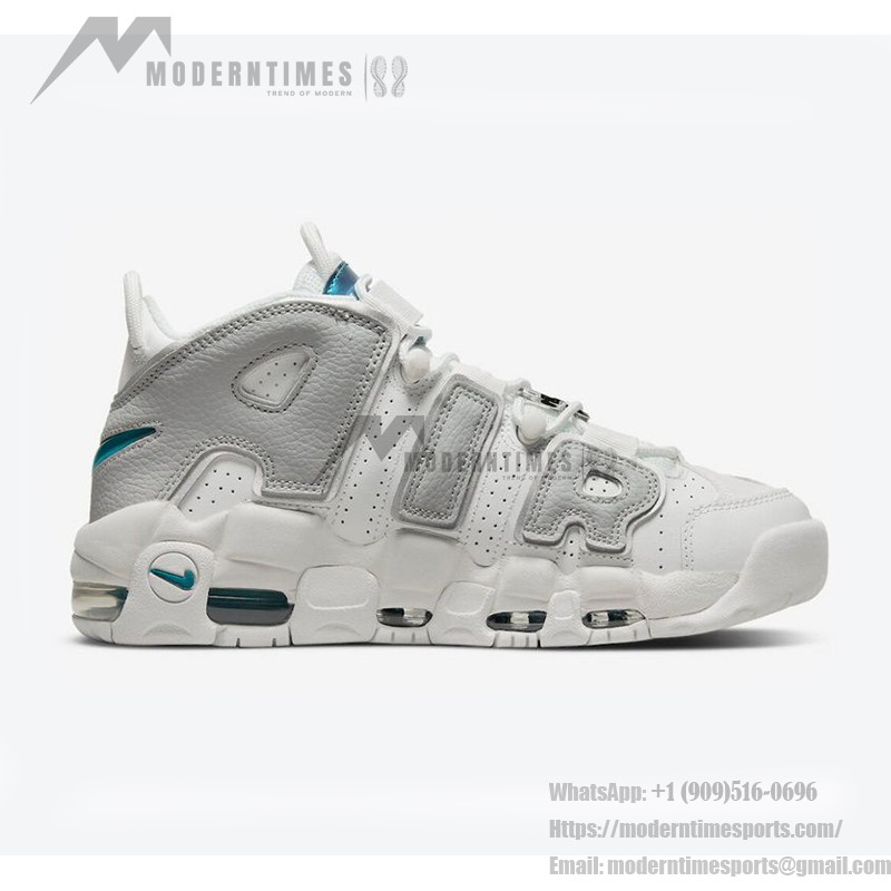 Nike Air More Uptempo DR7854-100 Classic Comfortable Sneakers Side View