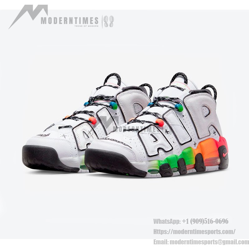 Nike Air More Uptempo DV1233-111 Classic Retro Basketball Sneakers