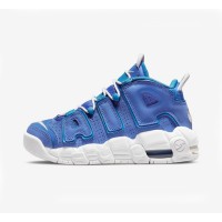 Nike Air More Uptempo GS "Blue/White" DM1023-400 Kids' Sneakers - Trendy Sports Shoes