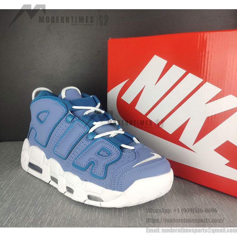 Nike Air More Uptempo GS "Blue/White" DM1023-400 キッズスニーカー - ブルーとホワイト