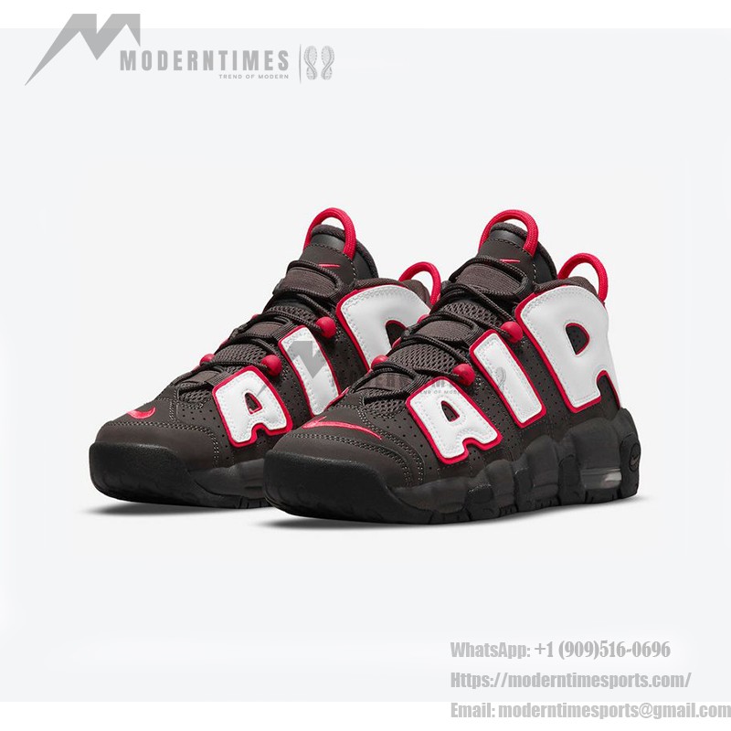 Nike Air More Uptempo GS “Brown Bulls” brown sneaker with AIR branding