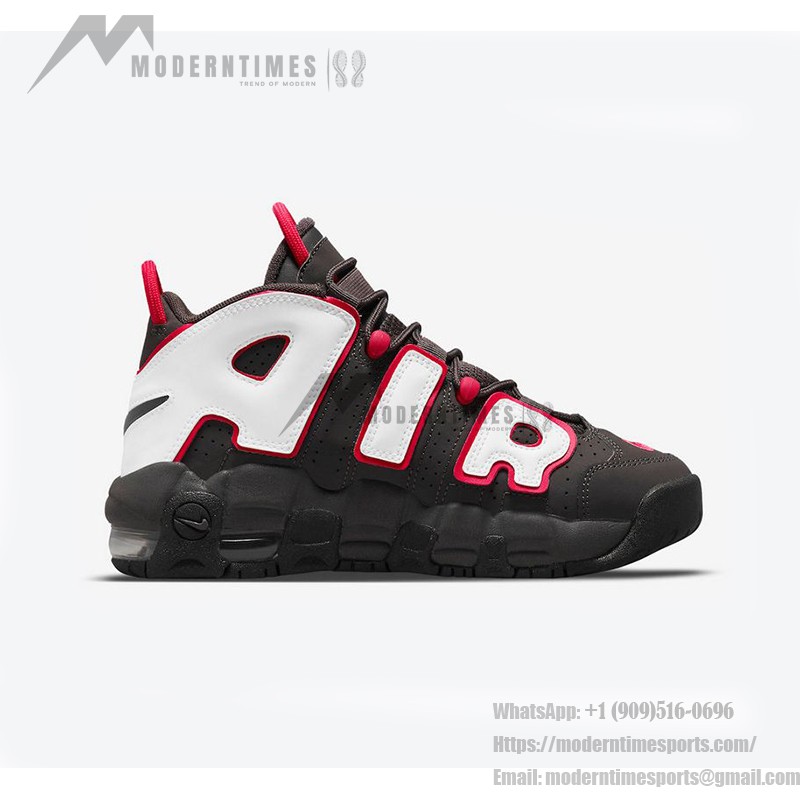 Nike Air More Uptempo GS “Brown Bulls” brown sneaker with AIR branding