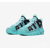 Nike Air More Uptempo GS "Light Aqua" 415082-403 Kids' Sneakers - Ocean Green Trendy Sports Shoes