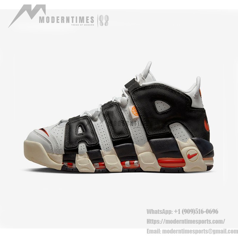 Nike Air More Uptempo “Hoops” Classic Retro Basketball Shoes DX3356-001 Men's Athletic Sneakers