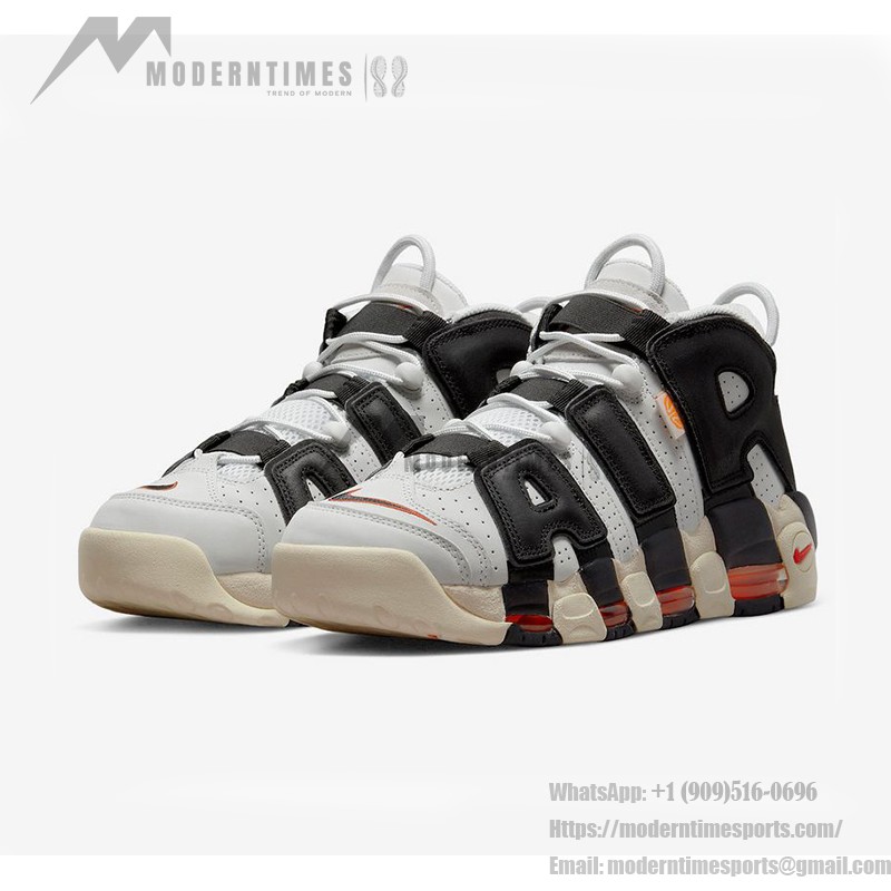 Nike Air More Uptempo “Hoops” Classic Retro Basketball Shoes DX3356-001 Men's Athletic Sneakers