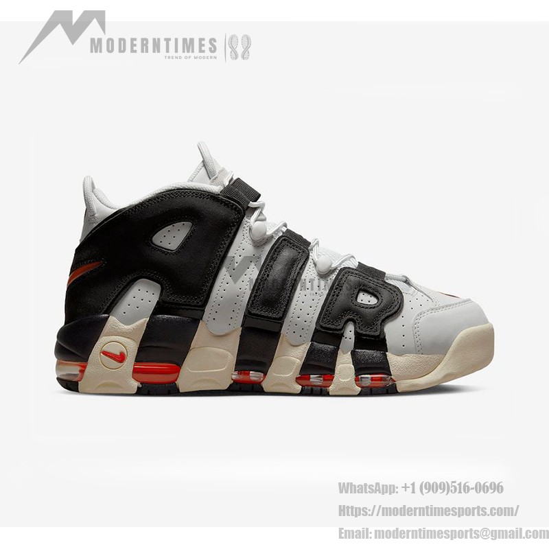 Nike Air More Uptempo “Hoops” Classic Retro Basketball Shoes DX3356-001 Men's Athletic Sneakers