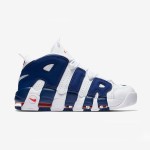 Nike Air More Uptempo Knicks - Bold Orange & Blue Retro Basketball Shoes