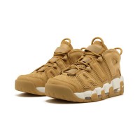 Nike Air More Uptempo PRM “Wheat” - Premium Wheat-Colored Retro Basketball Shoes