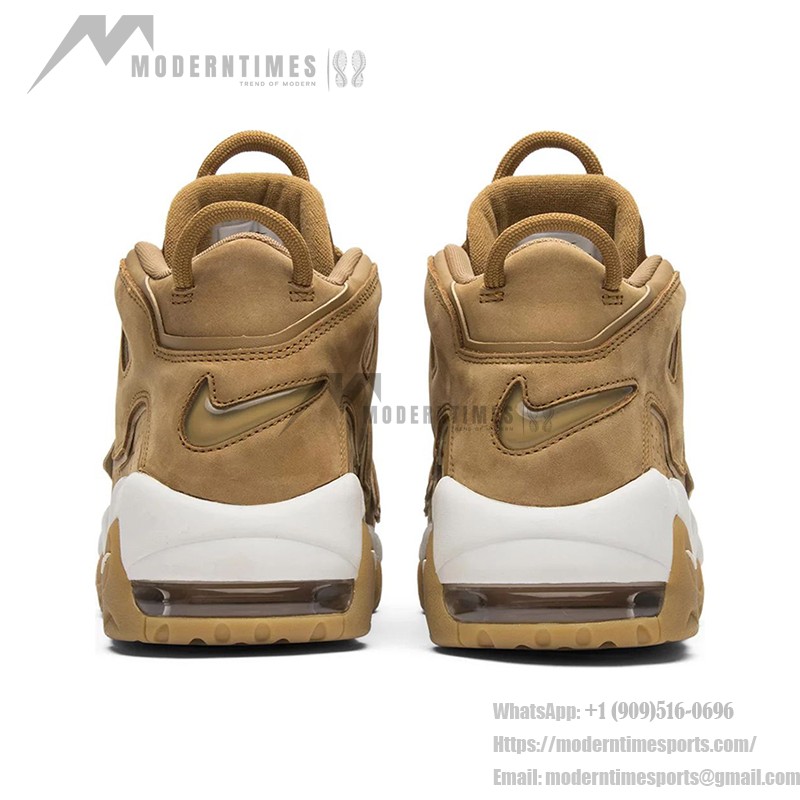 Nike Air More Uptempo PRM “Wheat” - Premium Wheat-Colored Retro Basketball Shoes