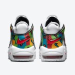 Nike Air More Uptempo “Peace, Love, Swoosh” Classic Basketball Shoes DM8150-100 Men's Athletic Sneakers