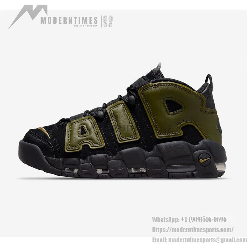 Nike Air More Uptempo “Rough Green” DH8011-001 - Bold Style with Military-Inspired Edge