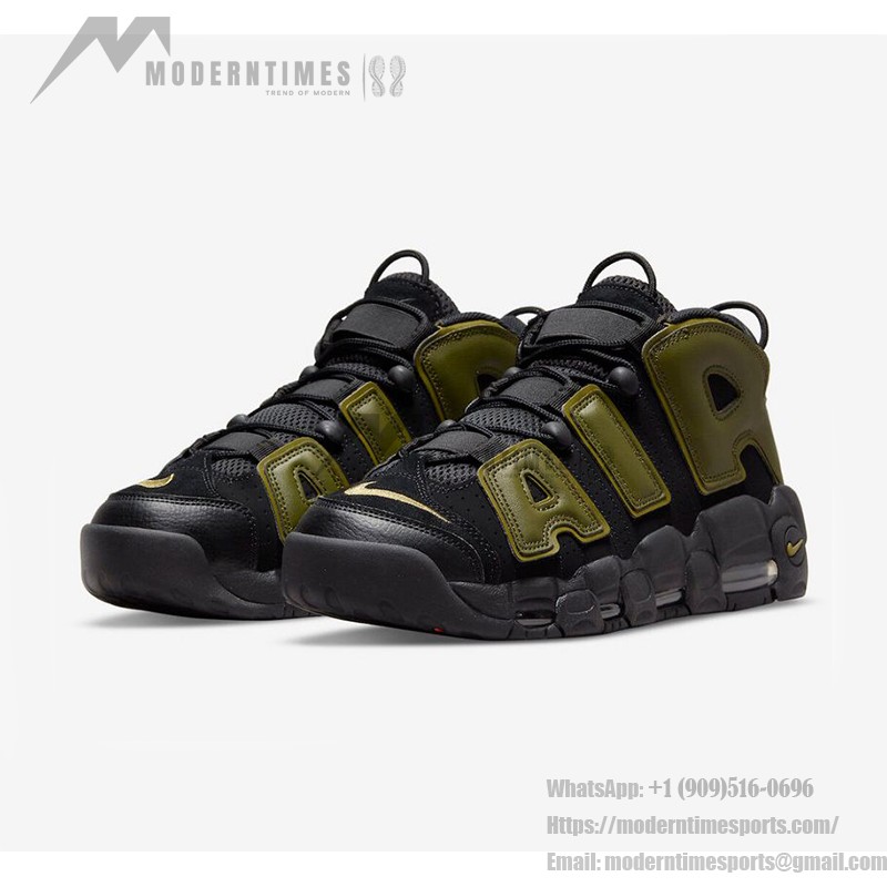 Nike Air More Uptempo “Rough Green” DH8011-001 - Bold Style with Military-Inspired Edge