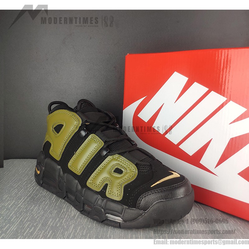 Nike Air More Uptempo “Rough Green” DH8011-001 - Bold Style with Military-Inspired Edge