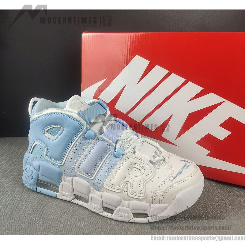 Nike Air More Uptempo “Sky Blue” DJ5159-400 - Light Blue and White Retro Sneaker