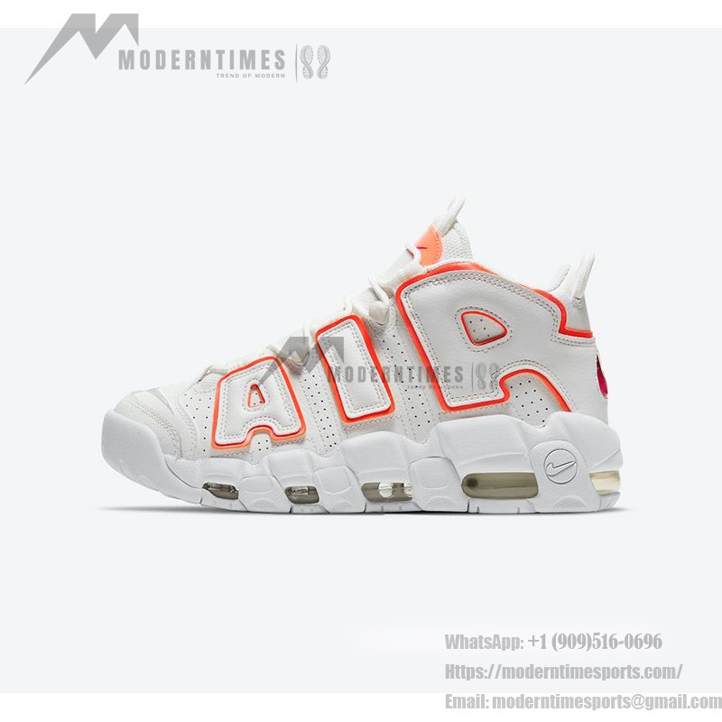 Nike Air More Uptempo “Sunset” DH4968-100 sneaker with vibrant gradient colorway