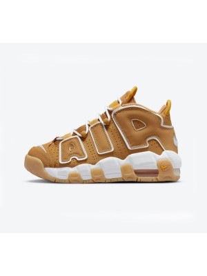 ナイキ Air More Uptempo GS "ウィート" ユース クラシック レトロ バスケットボールシューズ | スタイリッシュな快適さ | DQ4713-700