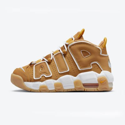 ナイキ Air More Uptempo GS "ウィート" ユース クラシック レトロ バスケットボールシューズ | スタイリッシュな快適さ | DQ4713-700