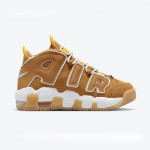 Nike Air More Uptempo GS “Wheat” Youth Retro Basketball Shoes