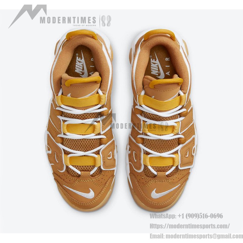 Nike Air More Uptempo GS “Wheat” Youth Retro Basketball Shoes