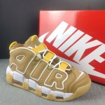 Nike Air More Uptempo GS “Wheat” Youth Retro Basketball Shoes