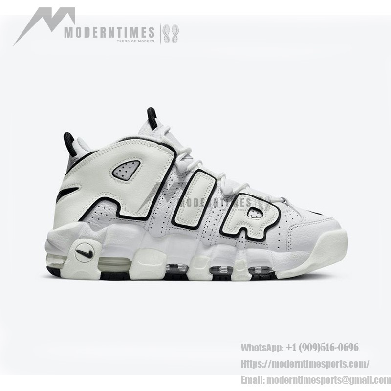 Nike Air More Uptempo DO6718-100 Classic Retro Sneakers Side View