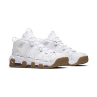 Nike Air More Uptempo 414962-103 White/Red Retro Sneakers | Classic Comfortable Design for Daily Wear & Sports